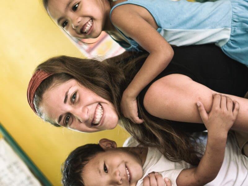 piggy back rides for the kids