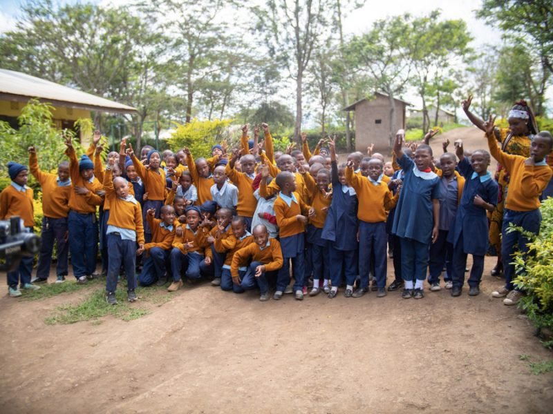 Group photo of students