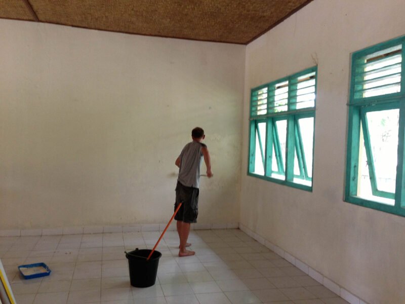 painting wall